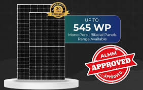 ALMM approved solar panels